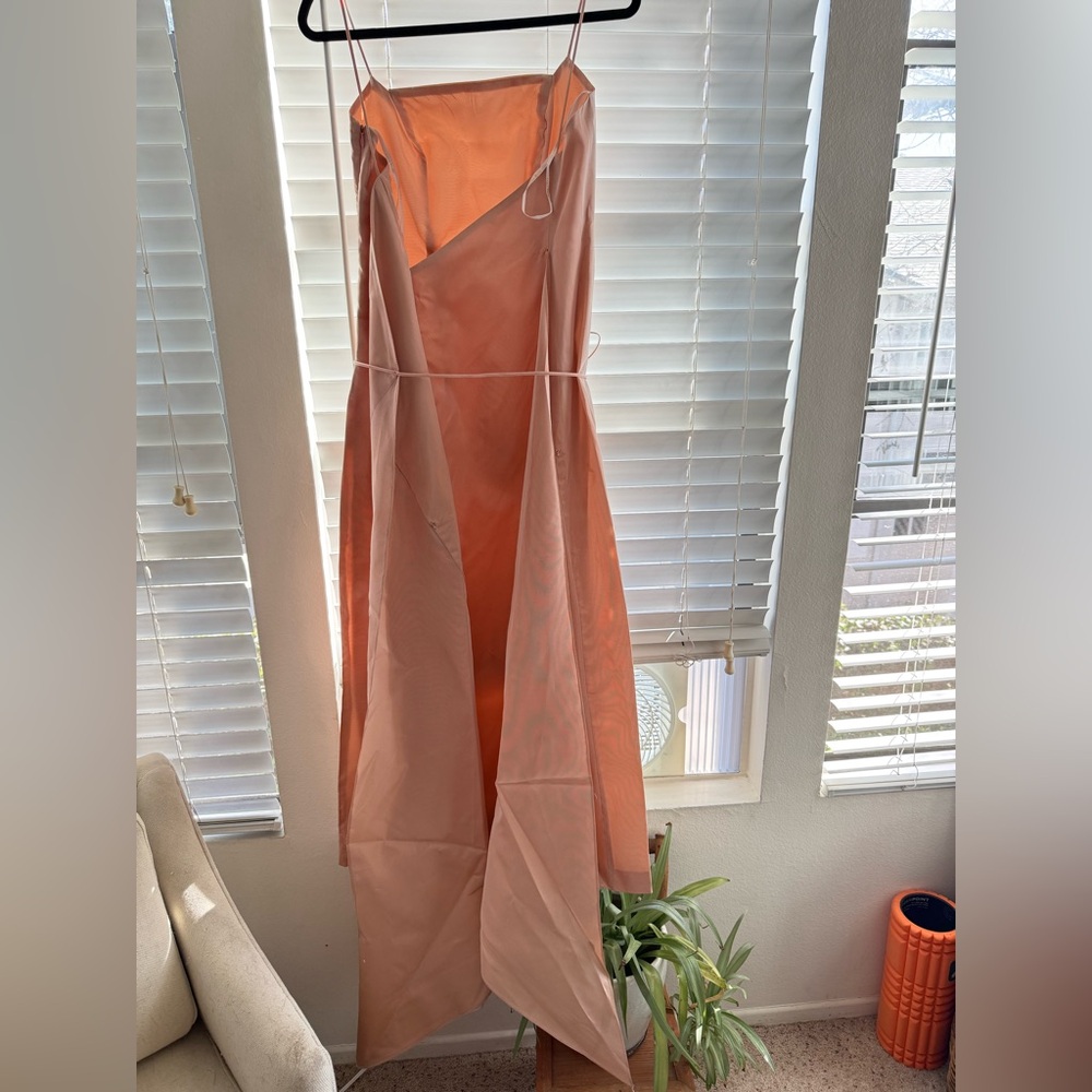 Vintage Vera Wang Gold Label Pink Gown - Picture 6 of 8